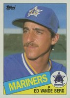 1985 Topps #566 Ed Vande Berg Baseball Card