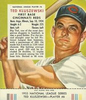 1953 Red Man Tobacco Baseball Card Set