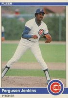 1984 Fleer #494 Fergie Jenkins Baseball Card
