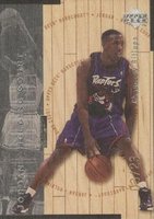 1998 Upper Deck Hardcourt Jordan Holding Court #J26 Chauncey Billups/Michael Jordan Silver Basketball Card