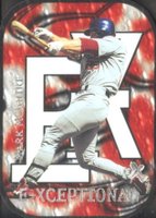 2000 Skybox E-X E-Xceptional #4 Mark McGwire Red Baseball Card