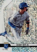 2020 Bowman Sterling #BPR29 Bobby Witt Jr. Speckle Refractor Baseball Card