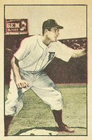 1952 Berk Ross # George Kell Baseball Card