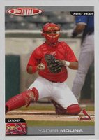 2004 Topps Total #786 Yadier Molina Baseball Card