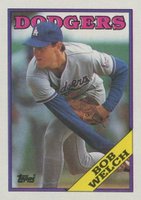 1988 Topps #118 Bob Welch Baseball Card