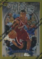 1996 Finest #280 Allen Iverson w/Coating Basketball Card