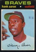 1971 O-Pee-Chee #400 Hank Aaron Baseball Card