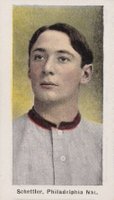 1910 Sporting Life # Lou Schettler Baseball Card