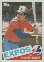 1985 Topps #178 Miguel Dilone Baseball Card