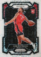 2023 Panini Prizm #129 Cam Whitmore White Sparkle Basketball Card
