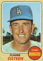 1968 Topps #440 Claude Osteen Baseball Card