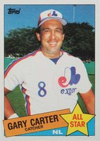 1985 Topps #719 Gary Carter Baseball Card