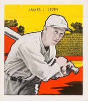 1933 Tattoo Orbit # James Levey Baseball Card