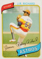 1980 O-Pee-Chee #28 J.R. Richard Baseball Card