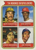 1974 O-Pee-Chee #598 Rookie Outfielders Baseball Card