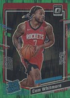 2023 Panini Donruss Optic #217 Cam Whitmore Green Shock Basketball Card