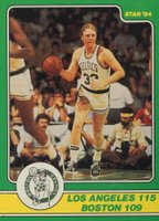 1984 Star Celtics Champions #4 L.A. 115 Boston 109 Basketball Card