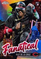 2024 Topps Chrome Fanatical #FAN9 Elly de La Cruz Baseball Card