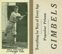 1916 Gimbels #57 Bill Fischer Baseball Card