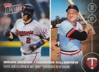 2016 Topps Now  #449 Brian Dozier/Harmon Killebrew Baseball Card