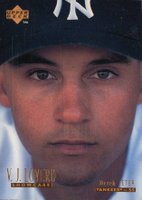 1996 Upper Deck V.J. Lovero Collection #VJ3 Derek Jeter Baseball Card