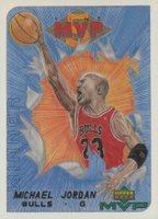 1999 Upper Deck MVP Draw Your Own Tradition Card #W30 Michael Jordan Basketball Card