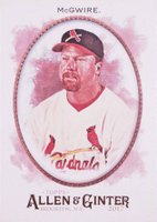2017 Topps Allen & Ginter #181 Mark McGwire Baseball Card