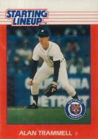 1988 Kenner Starting Lineup # Alan Trammell Baseball Card