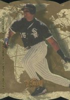 1998 Metal Universe Universal Language #2 Frank Thomas Baseball Card