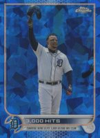 2022 Topps Chrome Update Sapphire Edition #183 Miguel Cabrera Baseball Card