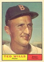 1961 Topps #548 Ted Wills Baseball Card