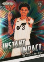 2023 Panini Prizm Instant Impact #11 Keyonte George Basketball Card