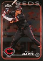 2024 Topps Chrome #177 Noelvi Marte Baseball Card