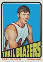 1972 Topps #36 Gary Gregor Basketball Card