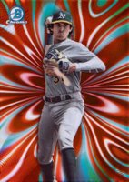 2023 Bowman Draft Mood Ring #MR4 Jacob Wilson Orange Baseball Card