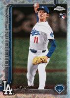 2025 Topps Chrome Logofractor Edition #217 Roki Sasaki Baseball Card