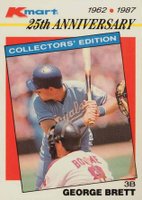 1987 K-Mart #24 George Brett Baseball Card