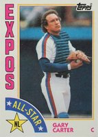 1984 Topps #393 Gary Carter Baseball Card