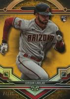 2024 Topps Triple Threads #110 Jordan Lawlar Citrine Baseball Card