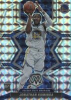2021 Panini Mosaic #205 Jonathan Kuminga Mosaic Basketball Card