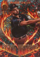 2024 Bowman Rising Infernos #RI3 Jordan Lawlar Mini Diamond Baseball Card
