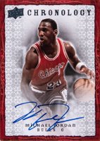 2007 Upper Deck Chronology #69 Michael Jordan Autograph Basketball Card