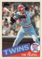 1985 Topps #239 Tim Teufel Baseball Card