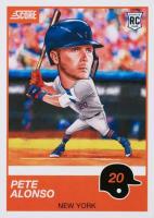 2019 Panini Chronicles Score #4 Pete Alonso Baseball Card