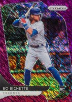2020 Panini Prizm #71 Bo Bichette Purple Shimmer Baseball Card