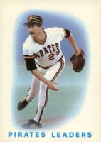 1986 Topps Tiffany #756 Pirates Leaders Baseball Card