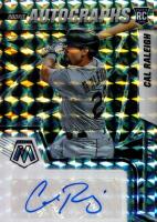 2022 Panini Mosaic Rookie Autographs #RAMCR Cal Raleigh Baseball Card