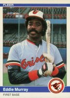 1984 Fleer #14 Eddie Murray Baseball Card