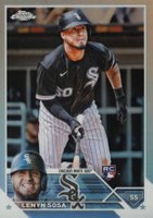 2023 Topps Chrome #114 Lenyn Sosa Refractor Baseball Card