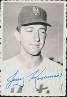 1969 Topps Deckle Edge #25 Jerry Koosman Baseball Card